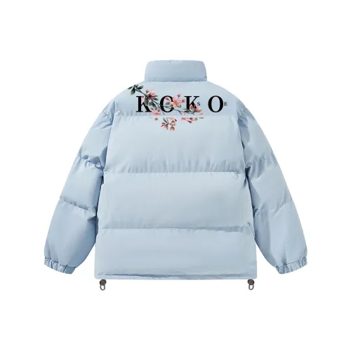 KOKO BASE Хлопковый пуховик Унисекс Небесно-синий