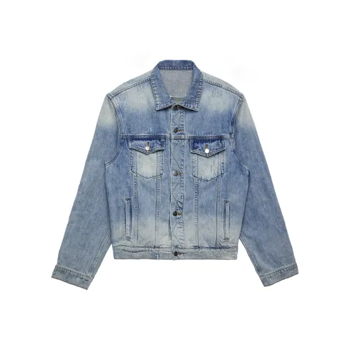 LOOKUN Куртки и Пальто Унисекс Синий