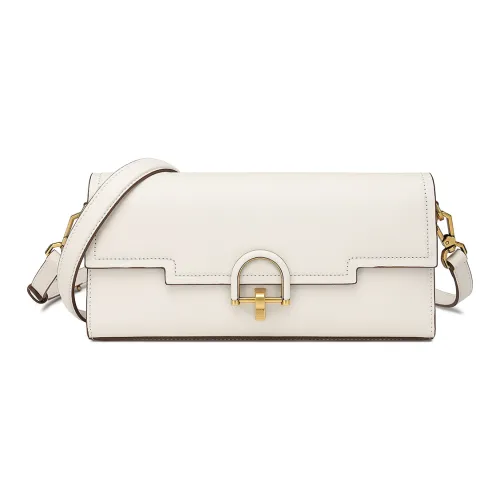 PIERRE CARDIN Сумка из крупнозернистой текстуры коровьей кожи сумка через плечо обычная женская слоновая серая бежевая