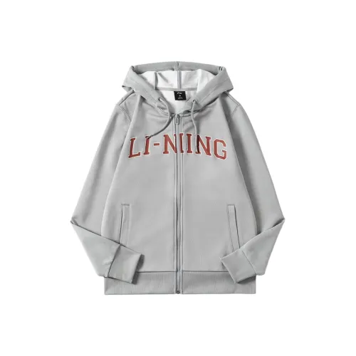 LINING Sports Life Collection Серый Унисекс Толстовки