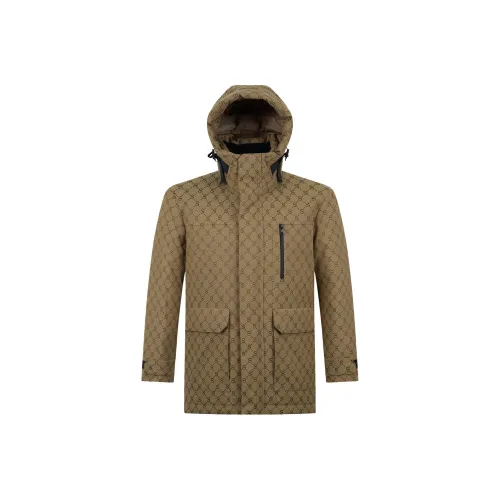 SEVEN MID Длина Гусиный пух Куртка Мужская