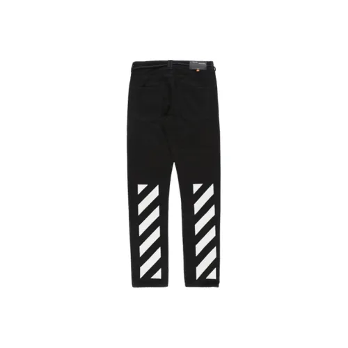 Off Белый FW19 Мужские Джинсы