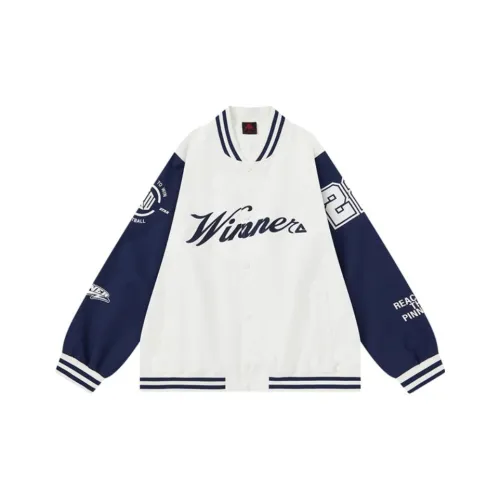 PEAK Бейсбольная куртка Мужская Натуральный Белый