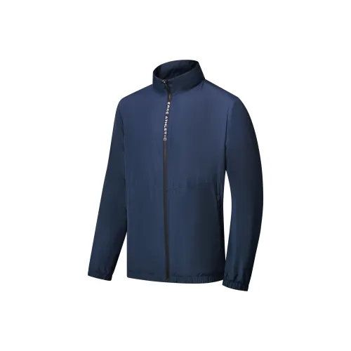 Erke Воротник-стойка Куртки Мужской Rock Синий