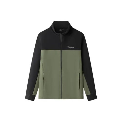 TOREAD Бархат Feel Пальто Мужской Сосновый зеленый \ Черный