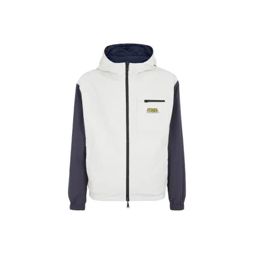 FENDI FW23 Куртки и Пальто Мужской Белый