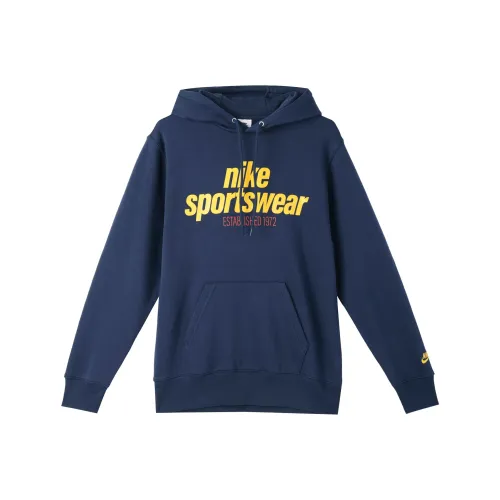 Nike SportswearClub BB PO HDY NSW GFX Толстовка Мужской Синий