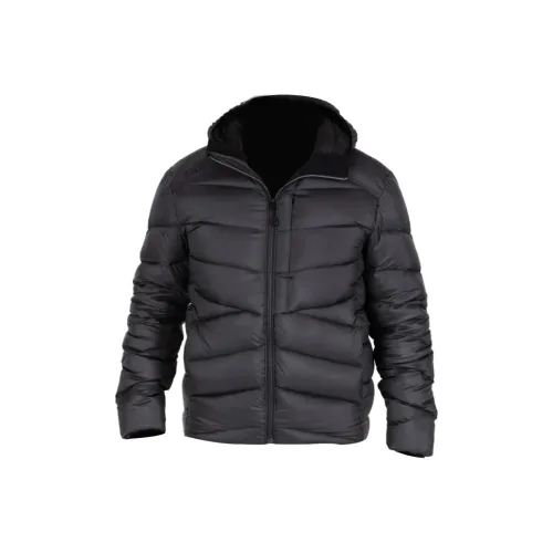 5,11 Черный Мужской Пуховик