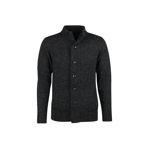 BARBOUR Tisbury Zip Through JUMPER Куртки Пальто Мужской Черный