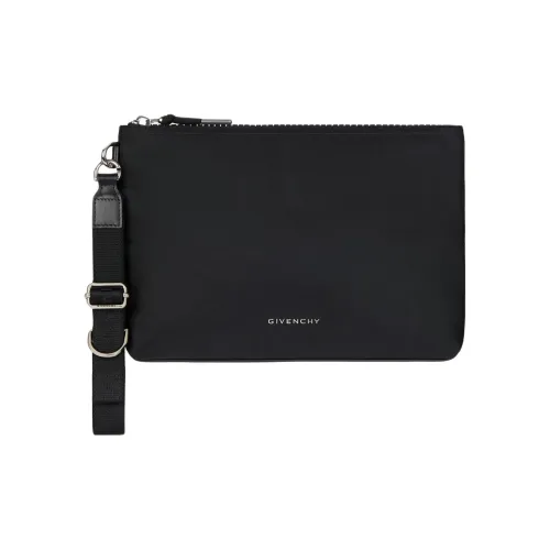 Givenchy Voyou Nylon Clutch Мужской Черный