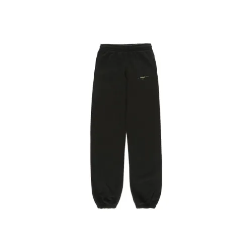 Off Белый FW19 Вязаные Тренировочные Штаны Мужские Черные