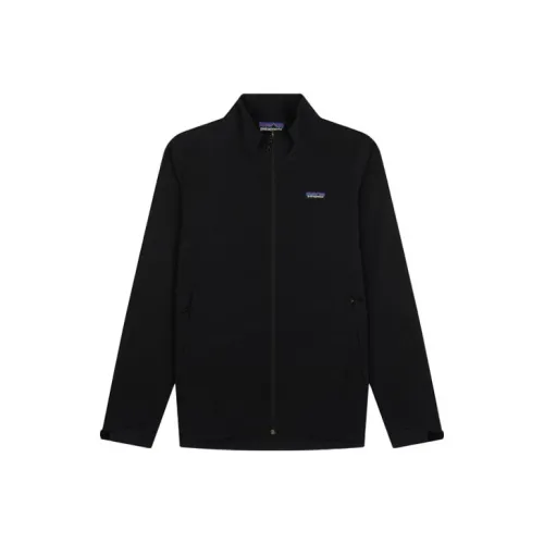 Patagonia Мужская куртка Adze из флиса одежда мужская черный