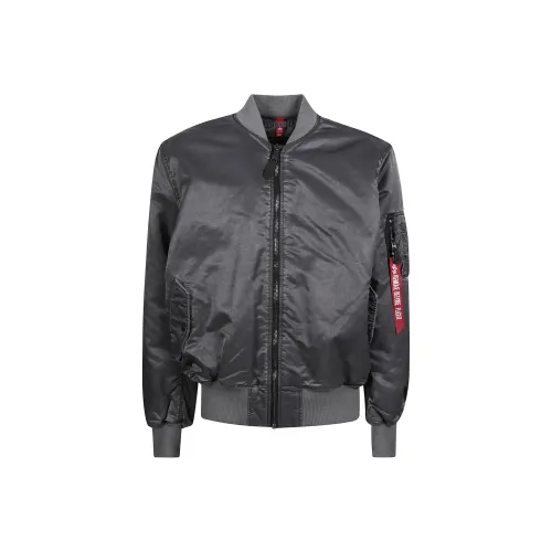 Alpha Industries Куртки и Пальто Мужской Серый