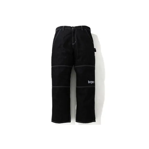A BATHING APE BAPE совместный бренд Мужские Джинсы