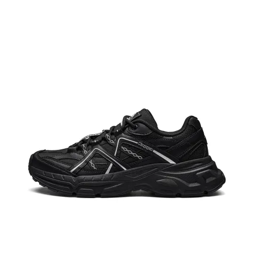 KAPPA Venice Low Top Толстая подошва Черный Унисекс