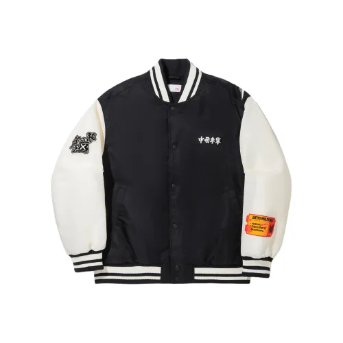 LINING Пуховая куртка Мужская Черный Шампанский Белый