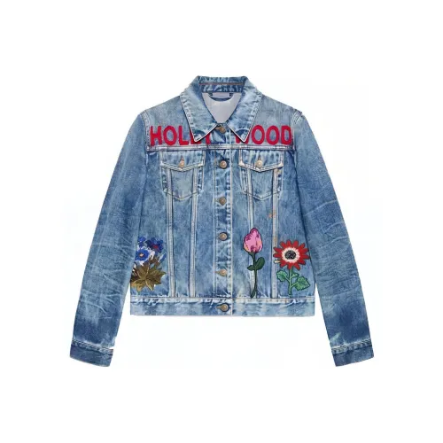 GUCCI Куртки и Пальто Унисекс Синий