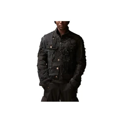 GREG LAUREN Черные Мужские Куртки