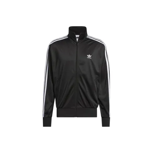 Adidas Originals ADICOLOR CLASSICS FIREBIRD Куртки и пальто Японская версия Унисекс Черный