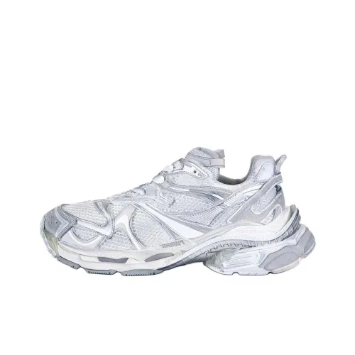 Balenciaga Runner2,0 Толстая подошва Низкий топ Белый Мужской
