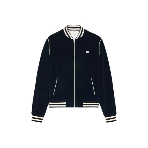 CELINE FW23 Куртки и Пальто Мужской Морской Синий