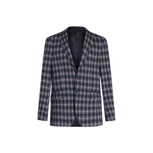 ETRO Check Куртка Куртки Пальто Мужской Многоцветный