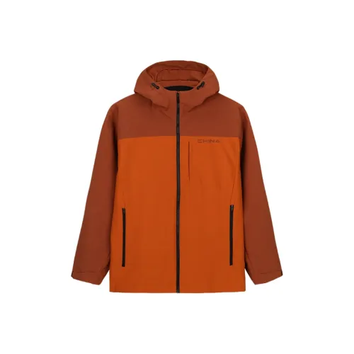 ANTA Variety Тренировки Коллекция Куртки Пальто Мужской Danlu Апельсин Керамическая эмаль Красный