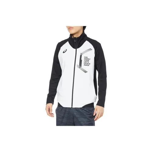 Asics LIMO Куртки и Пальто Мужской Черный Белый