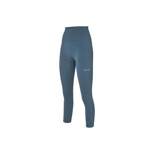 XEXYMIX Йога Штаны Женские Серый Синий