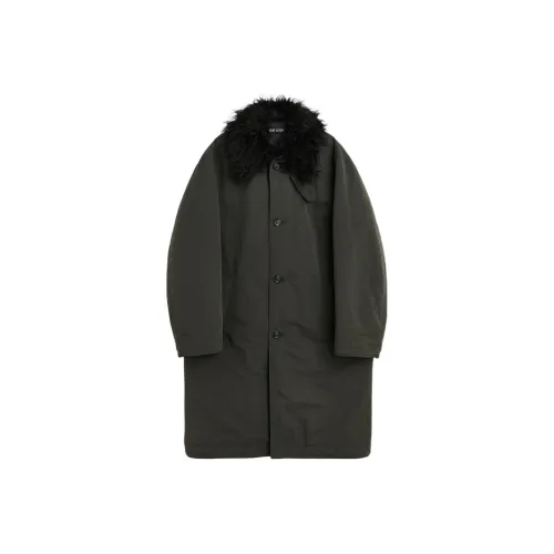 OUR LEGACY FW24 Пальто Мужское Угольный Черный
