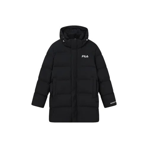 FILA Глубокий Черный Мужской Пуховик