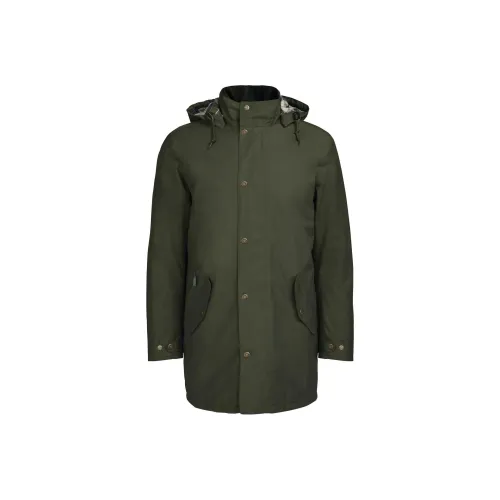 BARBOUR Chelsea MAC Куртка Куртки и Пальто Мужской Оливково-зеленый