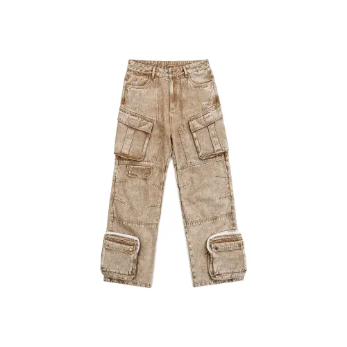 Guuka Khaki Мужские Джинсы