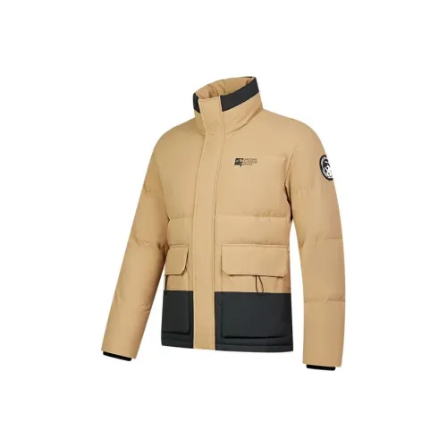 QIAODAN Пуховик Мужской Гриб Черный