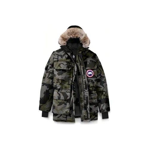 Canada Goose Expedition Series Серый камуфляж Мужской парки