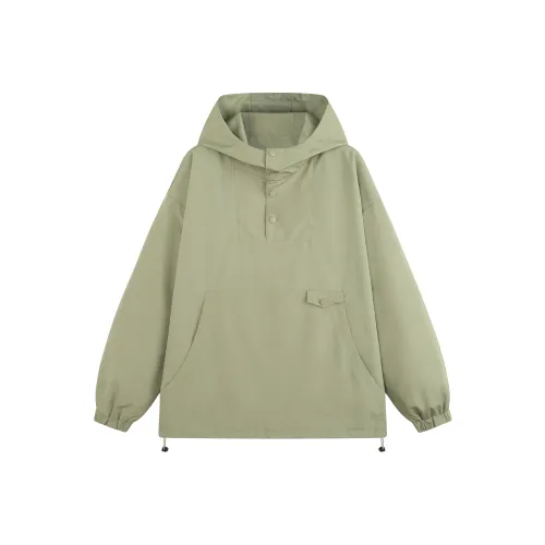 Endless Abyss Куртки Пальто Унисекс Горох Зеленый