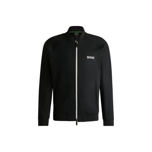 Hugo Boss FW24 Куртки и Пальто Мужской Черный