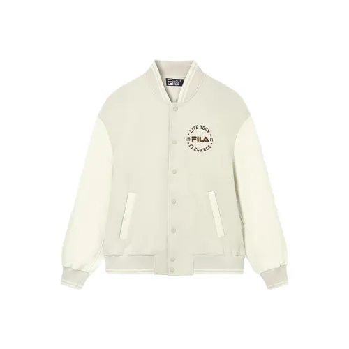 FILA Пшеничная солома Бежевый Унисекс Бейсбольные Джерси