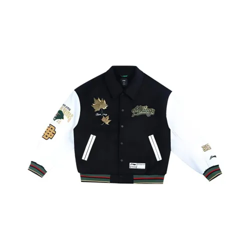 LINING CBA Collection Professional Basketball Collection Куртки Пальто 24 25 Сезон Нанкинский Команда Унисекс