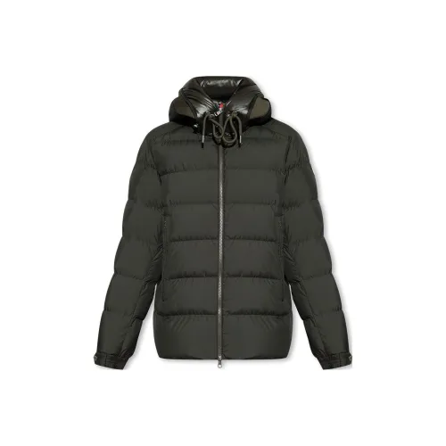 Moncler Cardere Series Пуховик Пальто Мужской Зеленый