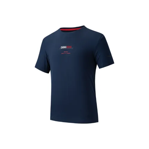 Anta ZONGXUNXILIE Midnight Blue Мужская T-рубашка