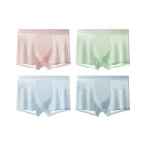 Светло-розовый + травяной зеленый + ледяной серый + серо-синий