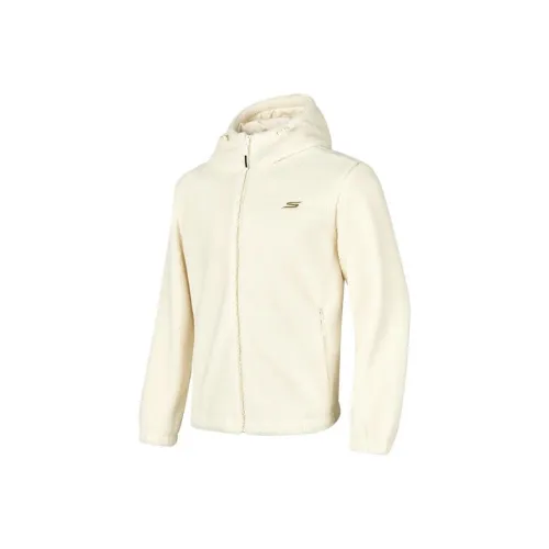 Skechers Basic Sports Series Куртка Унисекс Pearl White