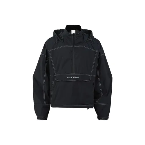GUUKA TECH Куртки и Пальто Мужской Черный
