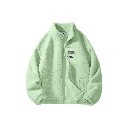 Хлопок Унисекс Бархатные Куртки