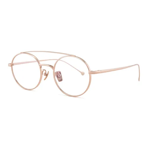 MUZU Чистый титан Aviator Оправы для очков Унисекс Многоцветные