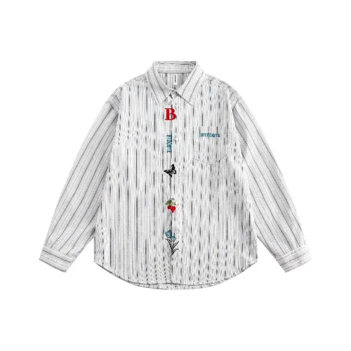 GDRX Белая унисекс рубашка