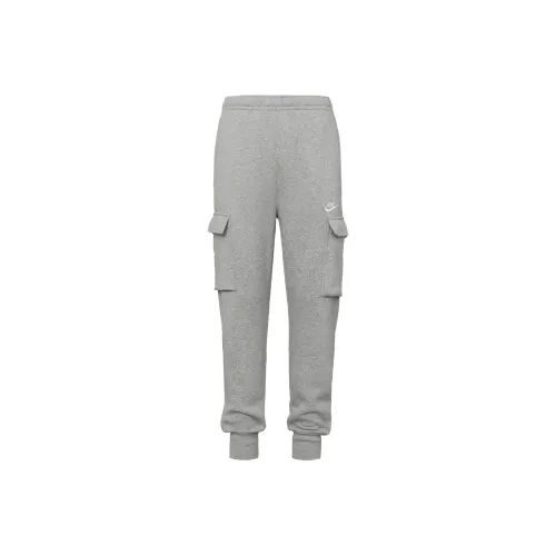 Nike Sportswear Club Вязаные тренировочные штаны мужские серые