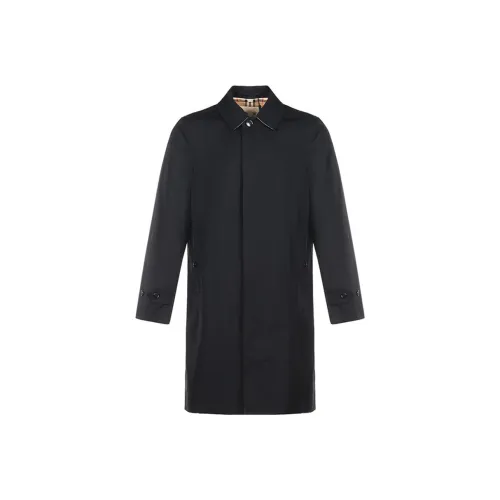 Burberry Тренчкот Мужской Черный