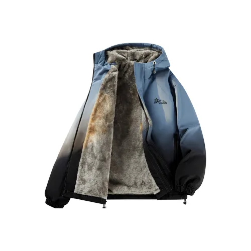 CSKS Унисекс Объемные куртки (пуховики)